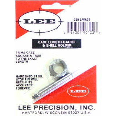 Lee Precision Case Length Gauge & Shell Holder 250 SAVAGE (90122)
