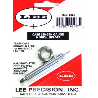 Lee Precision Case Length Gauge & Shell Holder 30-40 KRAG (90137)