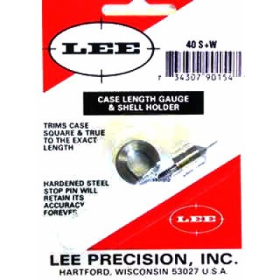 Lee Precision Case Length Gauge & Shell Holder 40 S&W (90154)