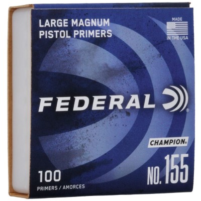 Federal Large Pistol Magnum Primers (1000 Pack) (FED-155)