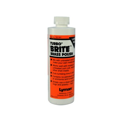 Lyman Turbo Brite Brass Polish 20oz LY7631361