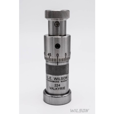 L.E Wilson Stainless Chamber Type Micrometer Seater (VLD Stem) 6mm REM BR (S6MBR)