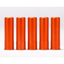 A-Zoom Snap Caps 20 Bore ORANGE (5 Pack) (AZ12613)