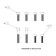 Mark 7 Evolution Revo 2nd Guide Rod Kit (101-1063)